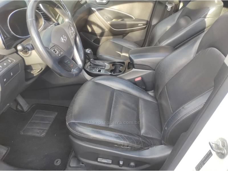 HYUNDAI - SANTA FÉ - 2014/2015 - Branca - R$ 89.500,00